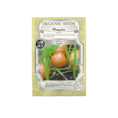 有機種子 赤皮栗かぼちゃ