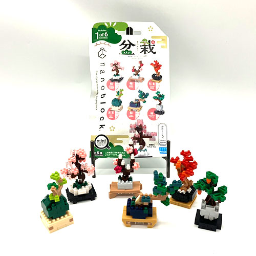 ミニナノブロック おみくじ 盆栽