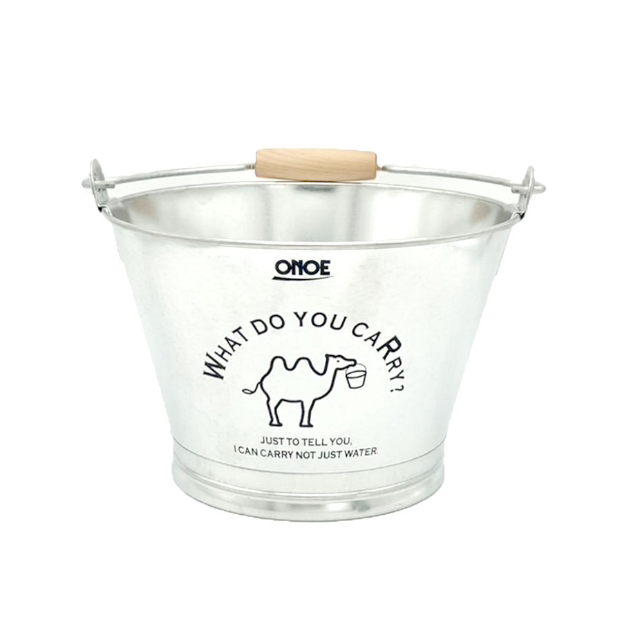 ONOE イラスト入バケツ モルタル10型