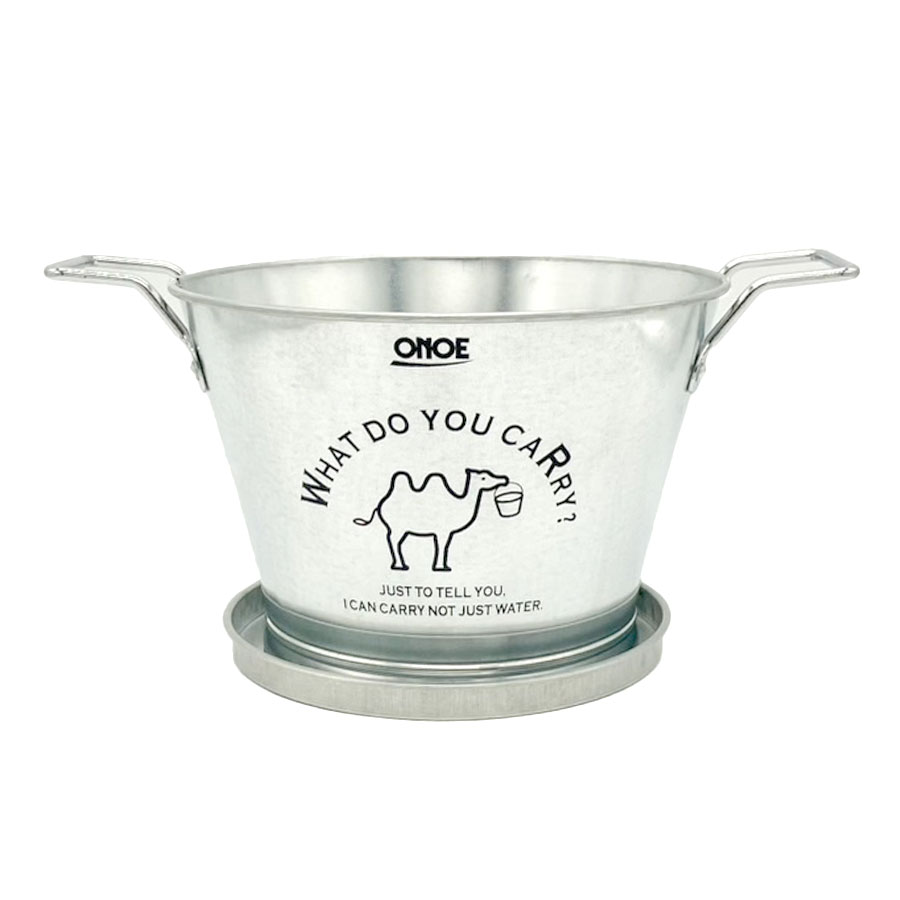 ONOE トタン鉢 受け皿付