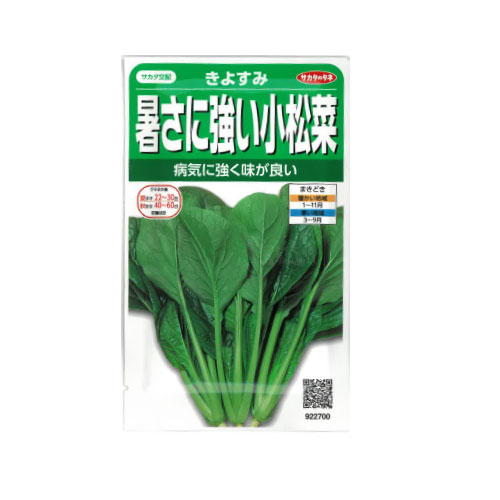 サカタのタネ きよすみ 小松菜