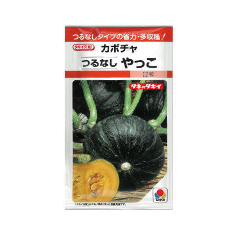 タキイ種苗 つるなしやっこ カボチャ